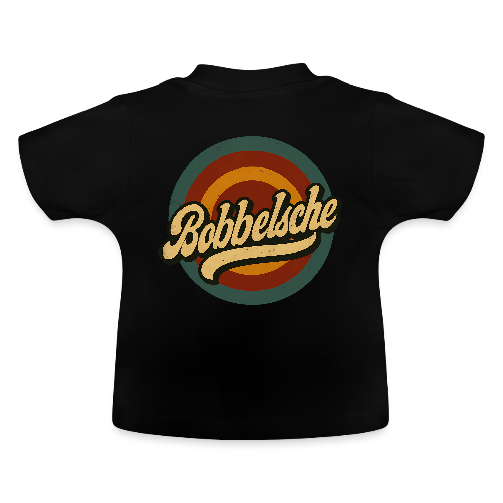 Bobbelsche - Baby T-Shirt - Schwarz