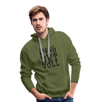 Babbel mich net voll - Herren Premium Hoodie - by Artful Alchemist