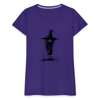 Kleine Hexe - Frauen Premium T-Shirt - by Artful Alchemist