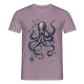 Steampunk Oktopus - Männer T-Shirt - Lilagrau 