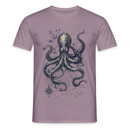 Steampunk Oktopus - Männer T-Shirt - by Artful Alchemist