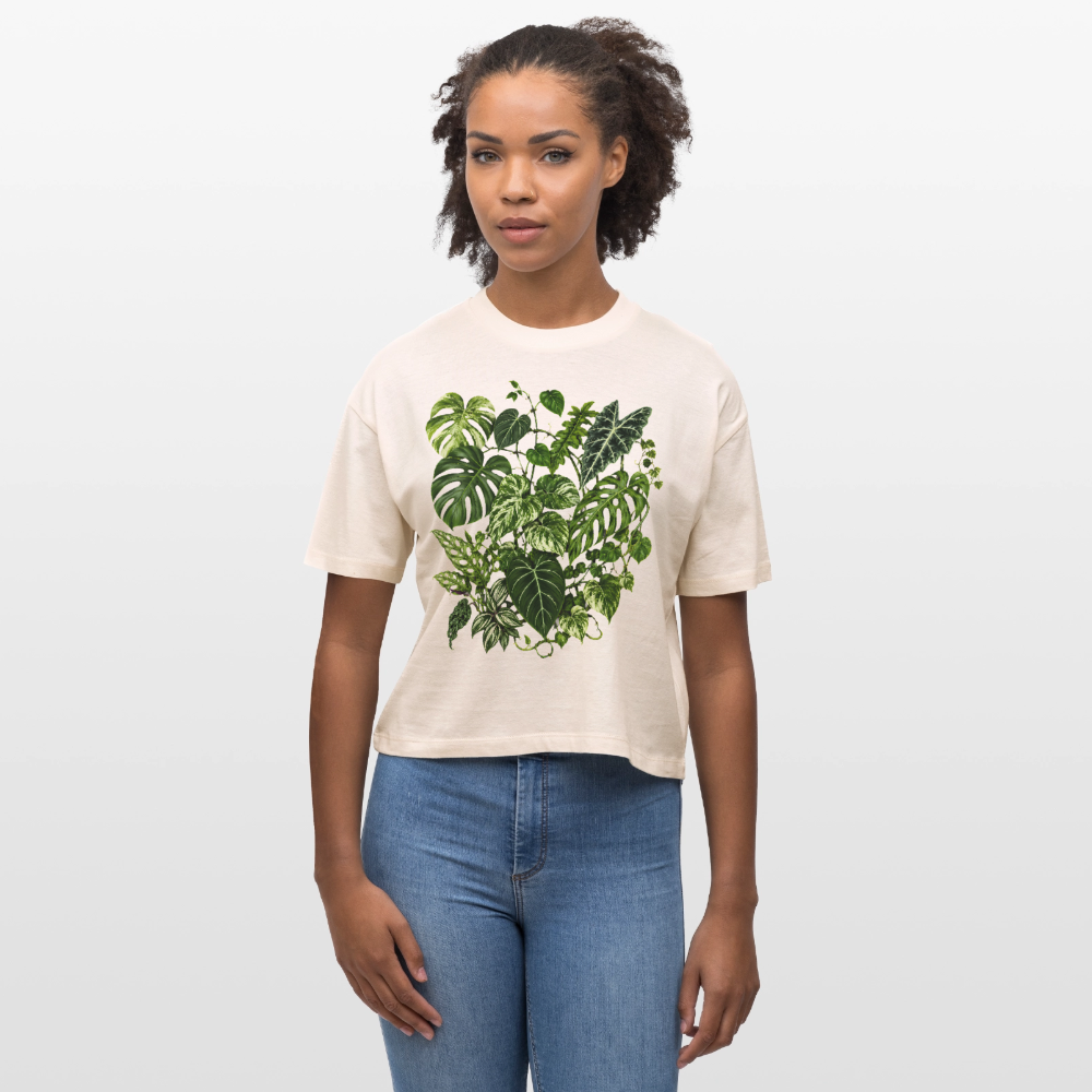 Urban Jungle - Stanley/Stella Frauen Boxy Bio-T-Shirt Nova - Natur