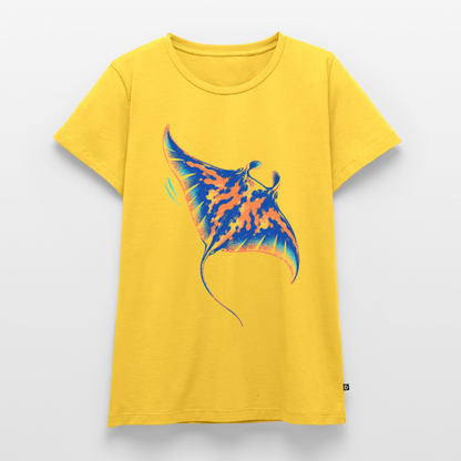 Manta Ink – Frauen Premium T-Shirt - Sonnengelb