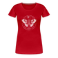 Mystische Motte, Falter mit magischen Details - Women Premium T-Shirt - Rot