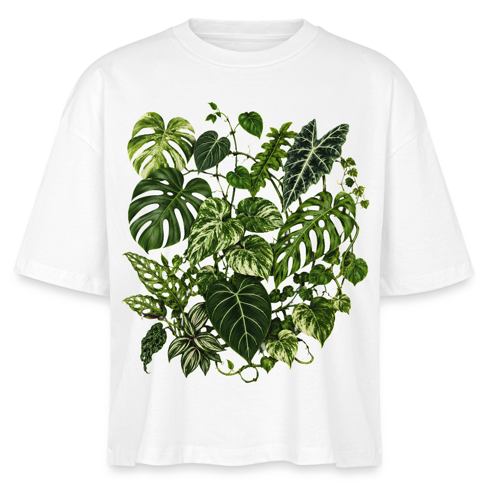Urban Jungle - Stanley/Stella Frauen Boxy Bio-T-Shirt Nova - Weiß