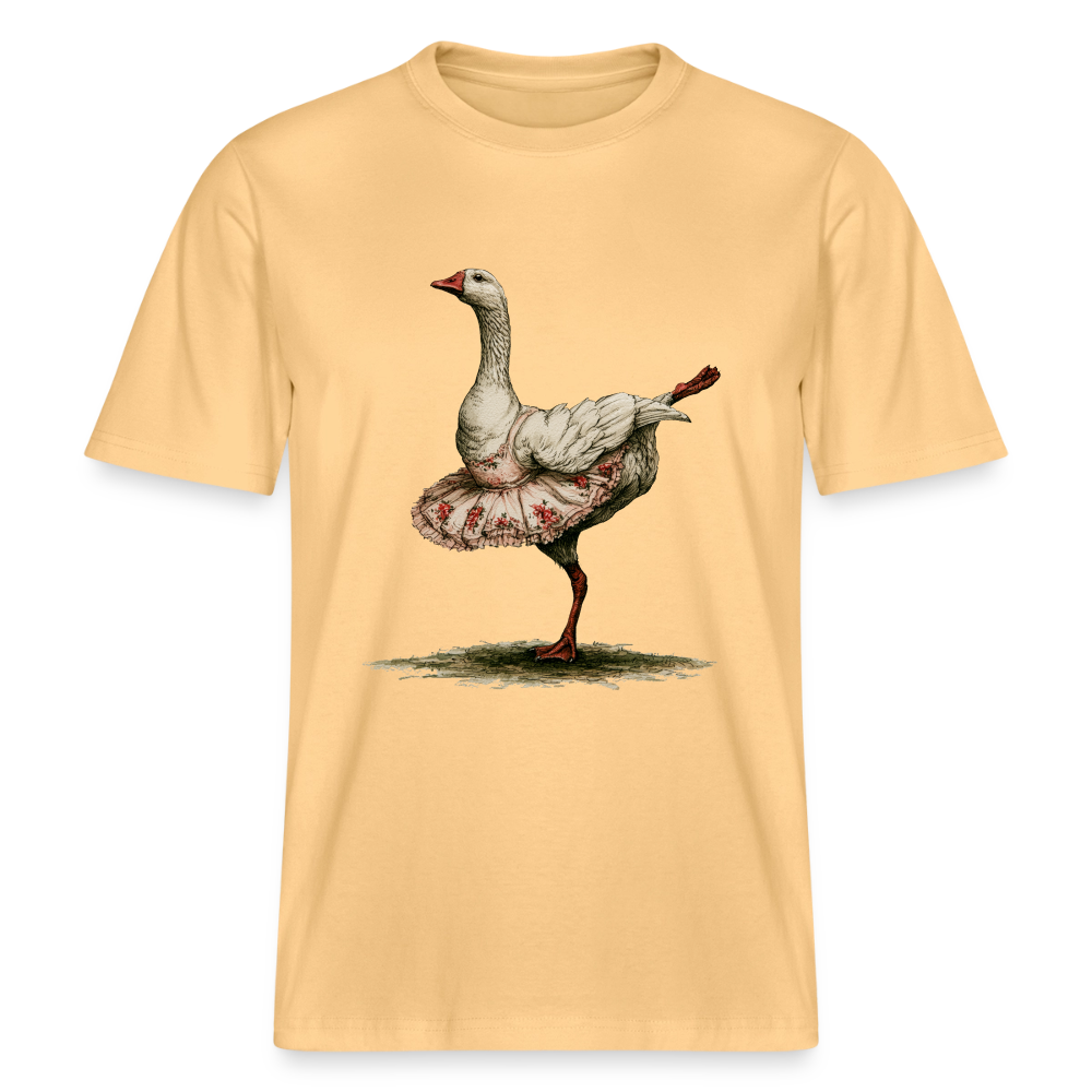 Gänseballerina - RELAXED FIT Unisex Organic T-Shirt - by Artful Alchemist