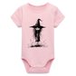 Kleine Hexe - Stanley/Stella Baby Bio Kurzarm-Body - Hellrosa