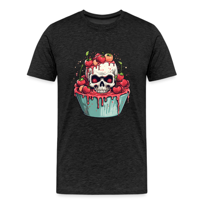 Gruseliges Horror Kirschtörtchen - Happy Halloween - Männer Premium T-Shirt - by Artful Alchemist