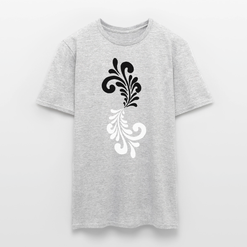 Bembel Ornamente schwarz/weiß - Männer Shirt - by Artful Alchemist