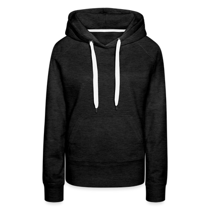 Surreales Motiv mit Mond und Bergen - Frauen Premium Hoodie - by Artful Alchemist