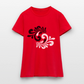 Hessisch Balance - Yin und Yang - Frauen T-Shirt - Rot