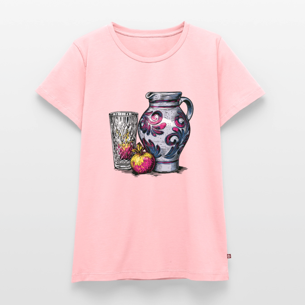 Pink Bembel & Äppelwoi - Frauen Premium T-Shirt - Rosa