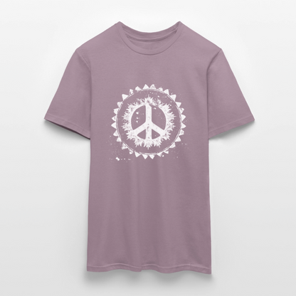 Urban Retro Peace Zeichen - Männer T-Shirt - by Artful Alchemist