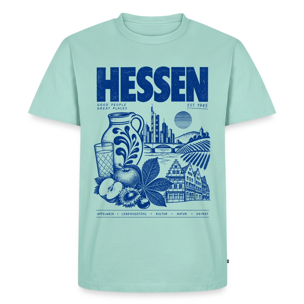 Hessen – Männer Premium T-Shirt - Mint 
