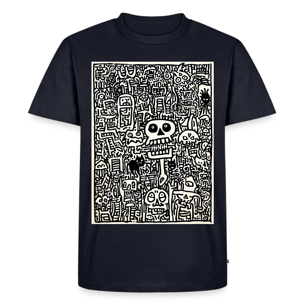 Weird Creatures – Männer Premium T-Shirt - Navy