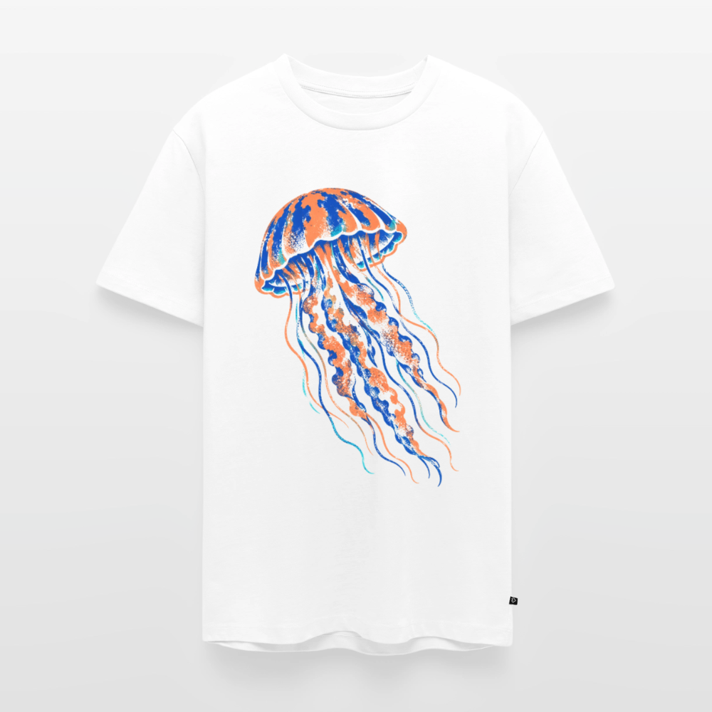 Jellyfish Ink – Männer Premium T-Shirt - Weiß