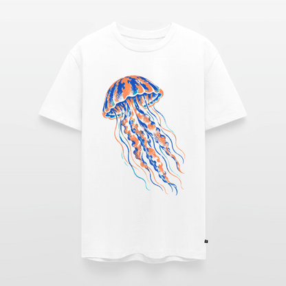 Jellyfish Ink – Männer Premium T-Shirt - Weiß
