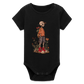 Skeleton Boy - Stanley/Stella Baby Bio Kurzarm-Body - Schwarz