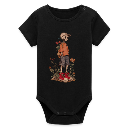 Skeleton Boy - Stanley/Stella Baby Bio Kurzarm-Body - by Artful Alchemist