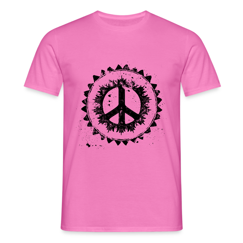 Urban Retro Peace Zeichen - Männer T-Shirt - by Artful Alchemist