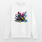 DJ Oktopus – Wenn Tiefsee auf Vinyl trifft - Unisex Pullover - Weiß