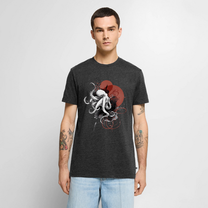 Oktopus Design – Tiefsee trifft Kunst - Männer Premium T-Shirt - by Artful Alchemist