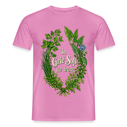 In Grie` Soß we trust - Männer T-Shirt - by Artful Alchemist