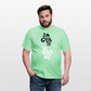 Bembel Ornamente schwarz/weiß - Männer Shirt - Mintgrün