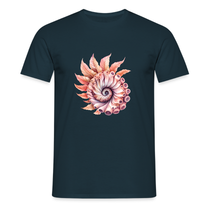 Fedriger Tentakel Nautilus - Goldener Schnitt - Männer T-Shirt - by Artful Alchemist