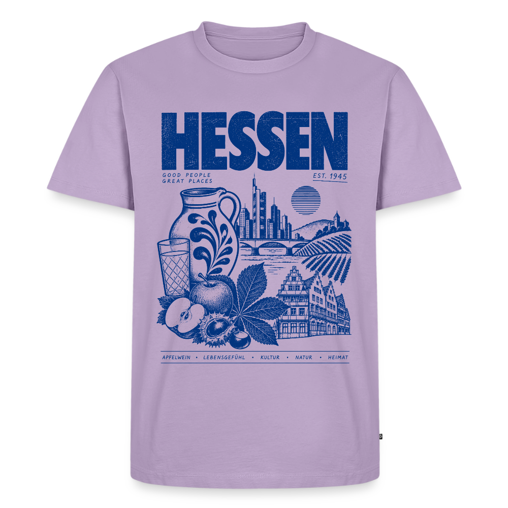 Hessen – Männer Premium T-Shirt - Lavendel