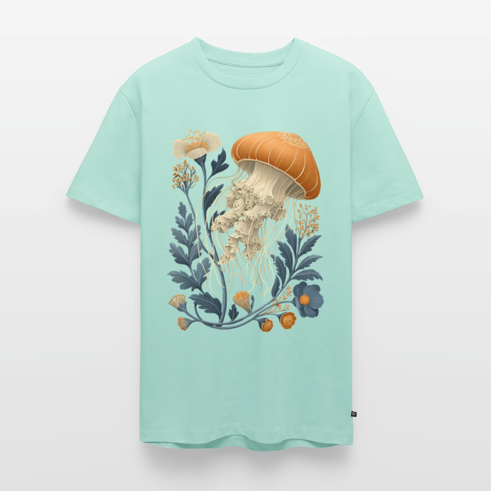 Florale Qualle - Männer Premium T-Shirt - Mint 