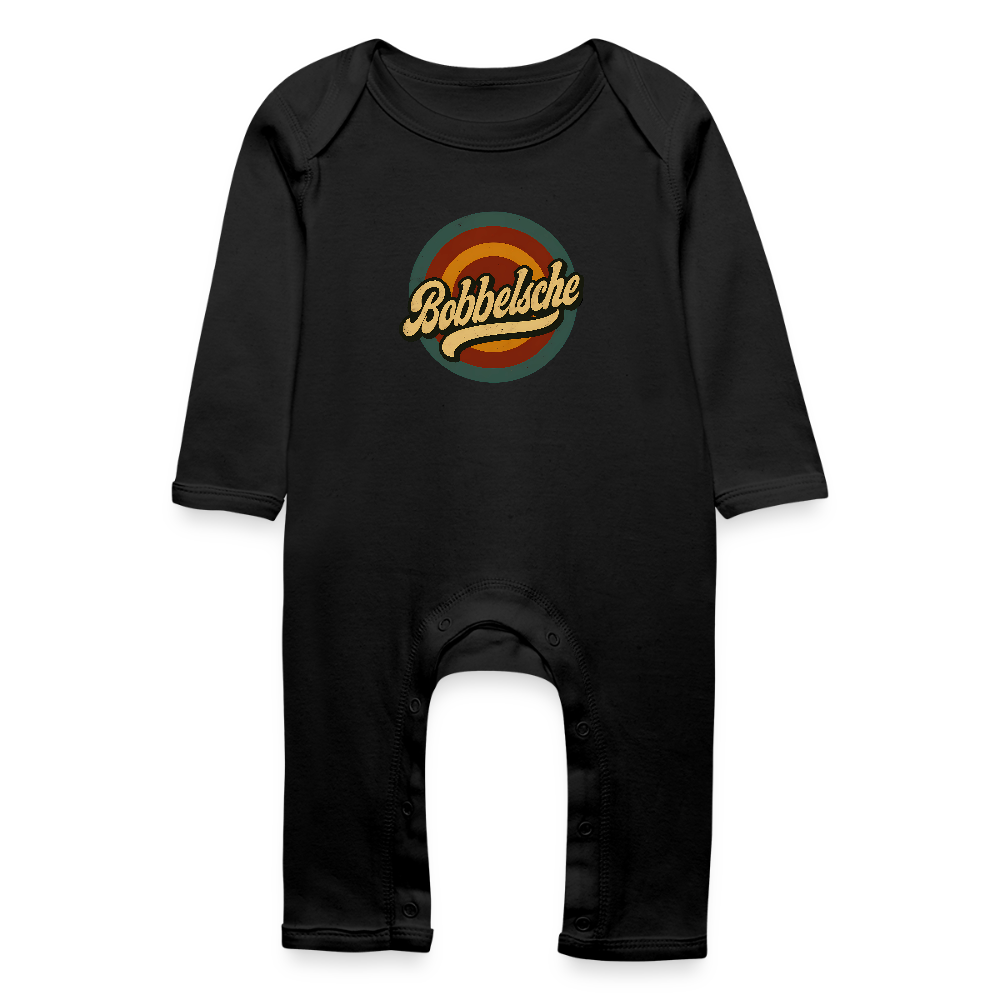 Bobbelsche - Baby Bio Strampler - Schwarz