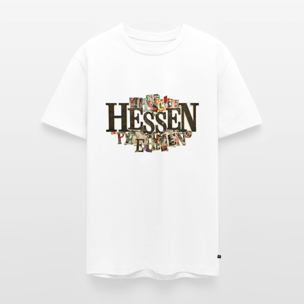 Hessen Collage - Männer Premium T-Shirt - Weiß