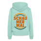 „Schau Mer Mal“ – Retro Look aus Hessen - Frauen Premium Bio Hoodie - Mint 