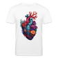 Ocean Heart - Stanley/Stella Unisex Bio-T-Shirt CREATOR - Weiß