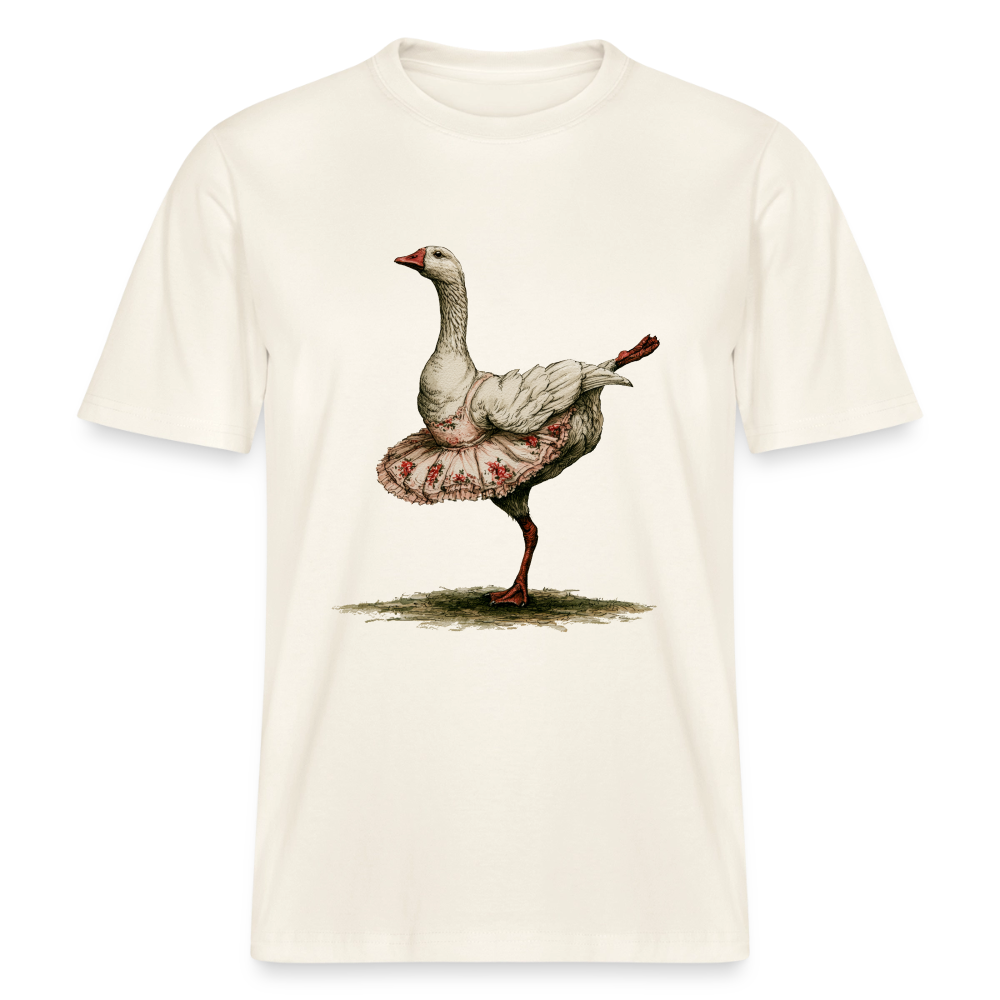 Gänseballerina - RELAXED FIT Unisex Organic T-Shirt - by Artful Alchemist