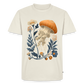 Florale Qualle - Männer Premium T-Shirt - Naturweiß