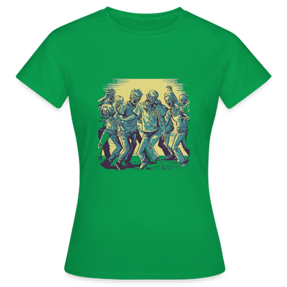 Tanzende Zombies - Gruseliges Zombie Motiv - Frauen T-Shirt - by Artful Alchemist