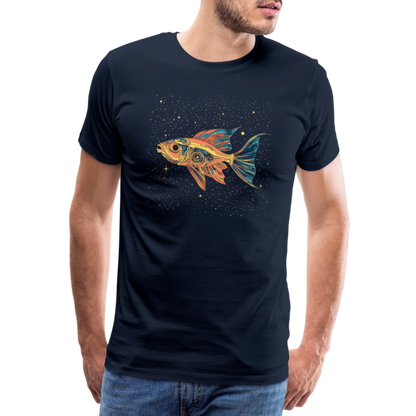 Bunter Meeres Fisch - Männer Premium T-Shirt - by Artful Alchemist