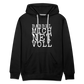 Babbel mich net voll - Herren Premium Hoodie - Schwarz