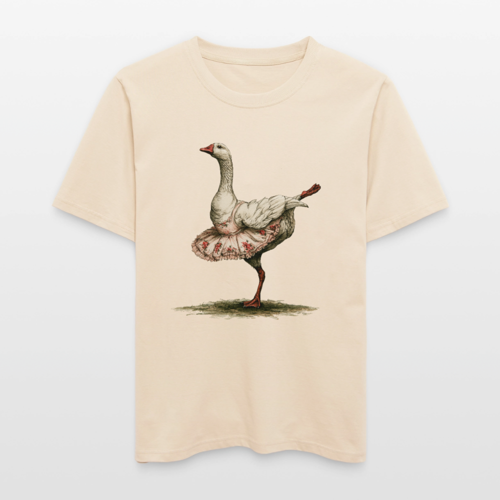 Gänseballerina - RELAXED FIT Unisex Organic T-Shirt - by Artful Alchemist