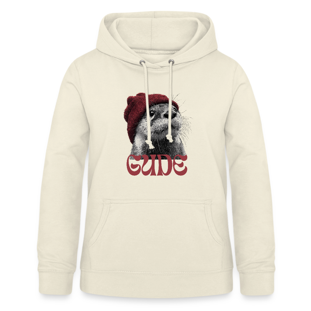 Gude Otter - Frauen Hoodie - Vanille-Milchshake
