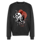 Oktopus Design – Tiefsee trifft Kunst - Männer Premium Pullover - Anthrazit meliert
