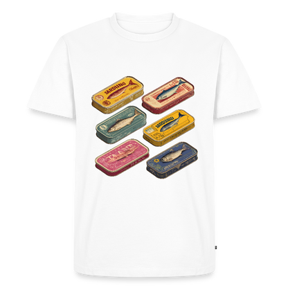 Vintage Sardine Cans Collective - Männer Premium T-Shirt - by Artful Alchemist