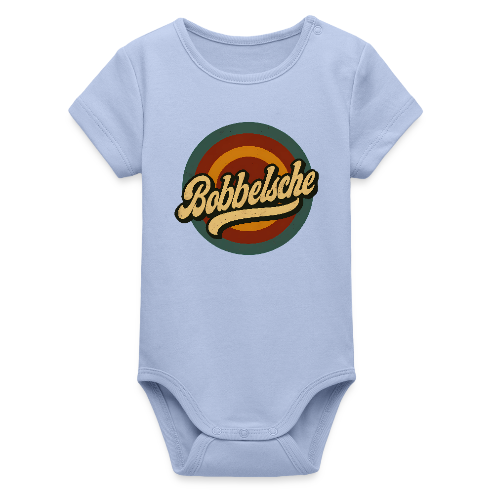 Bobbelsche - Stanley/Stella Baby Bio Kurzarm-Body - Sky