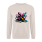 DJ Oktopus – Wenn Tiefsee auf Vinyl trifft - Unisex Pullover - Sand