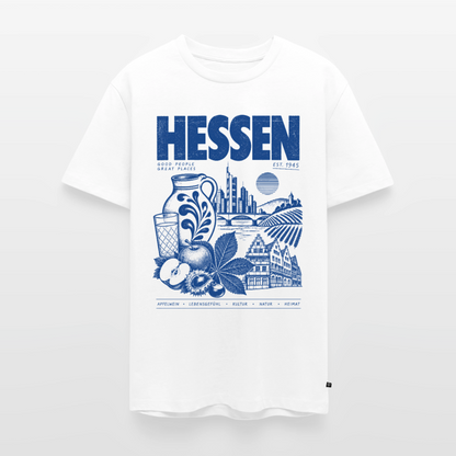 Hessen – Männer Premium T-Shirt - Weiß