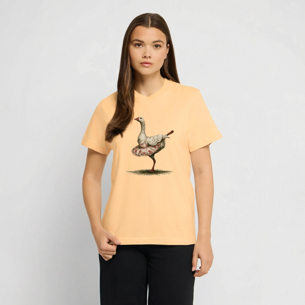 Gänseballerina - RELAXED FIT Unisex Organic T-Shirt - by Artful Alchemist