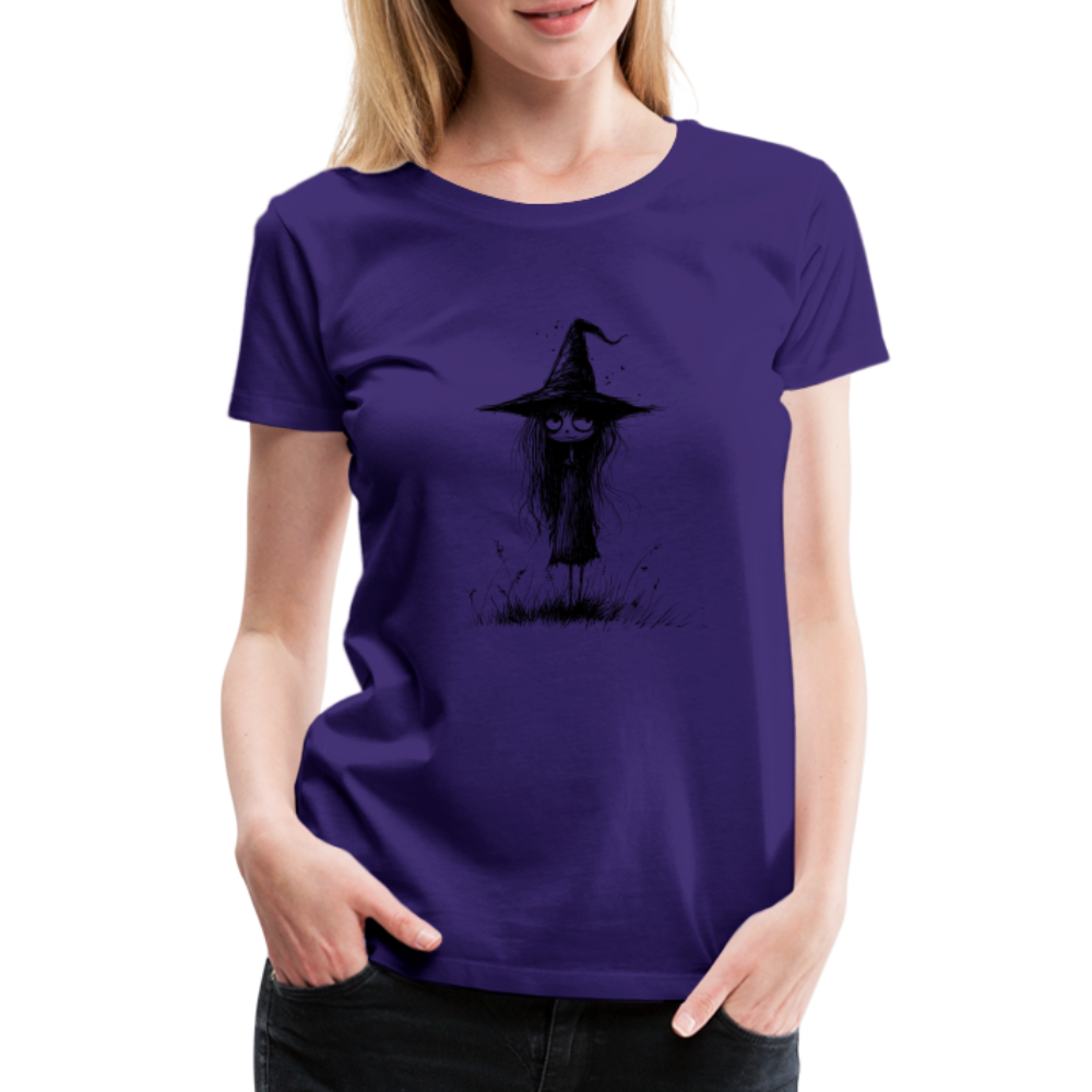 Kleine Hexe - Frauen Premium T-Shirt - Lila