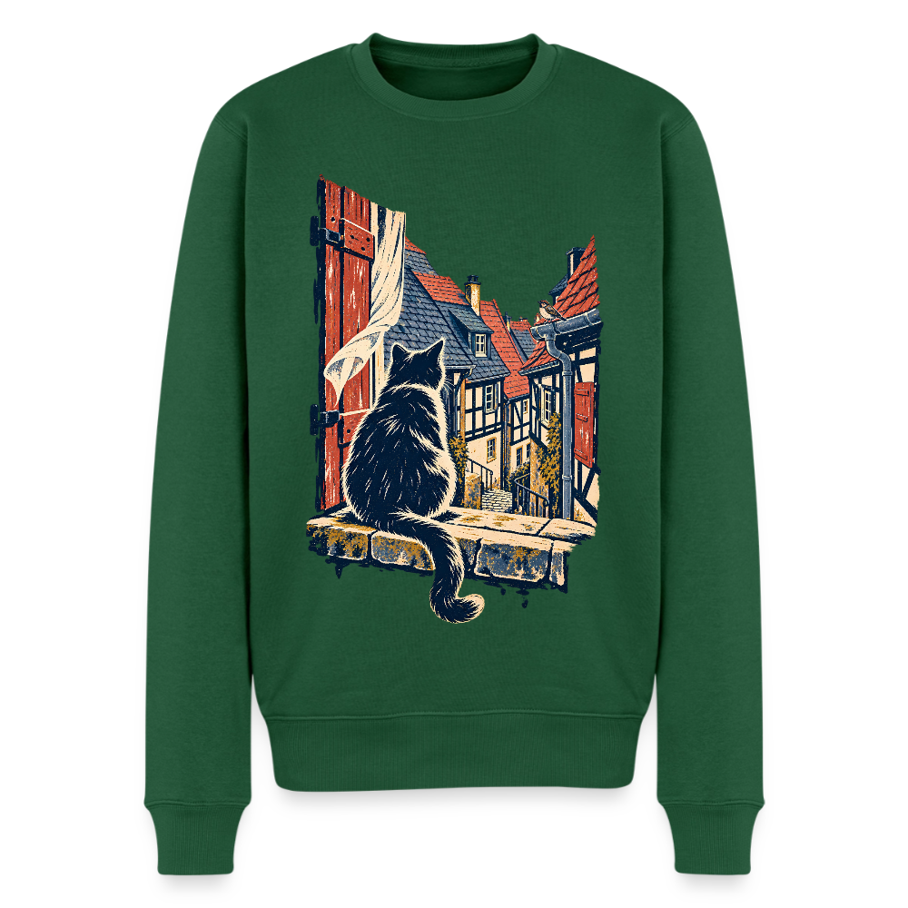 Altstadt-Katze – Männer Premium Pullover - by Artful Alchemist